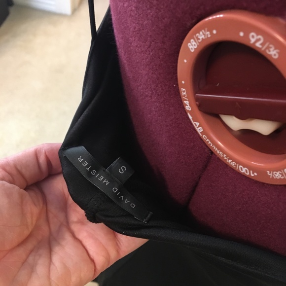 EUC David Meister Ruched Cocktail Dress - sz S - Picture 6 of 8